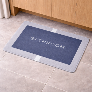 Super Absorbent Bathroom Floor Mat – Non-Slip